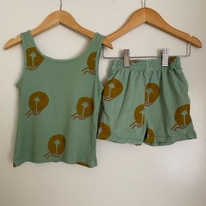 Little Urban Apparel Tank and Shorts Set size 2/3T